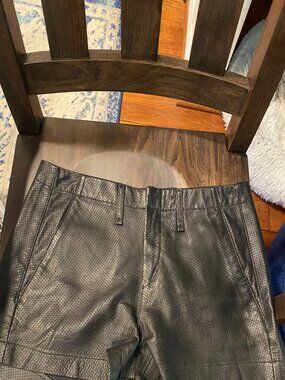 Rag & Bone Jean lambskin leather shorts  US 4 Eur 27 black